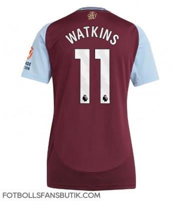 Aston Villa Ollie Watkins #11 Replika Hemmatröja Damer 2024-25 Kortärmad